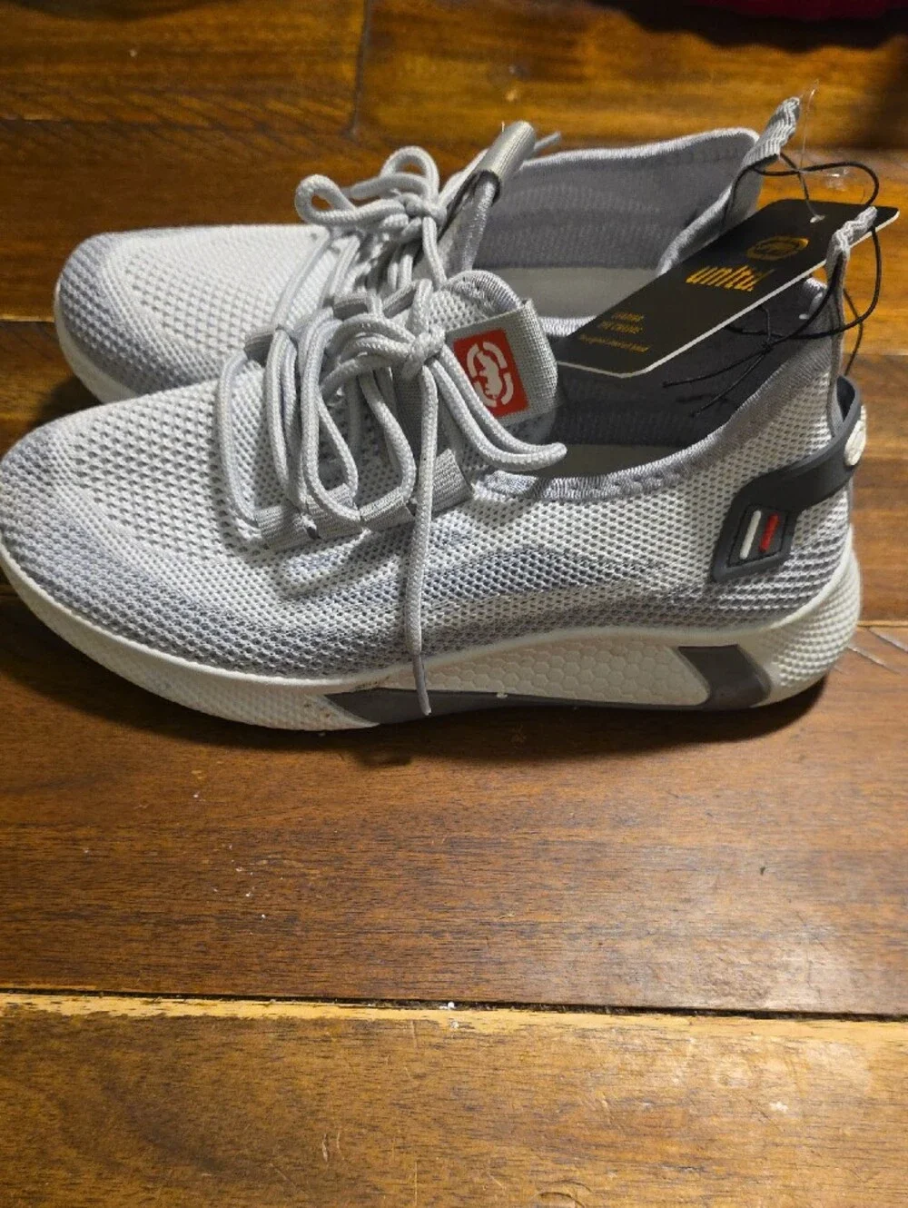 Ecko Unlimited Kids Gray Knit Sneakers